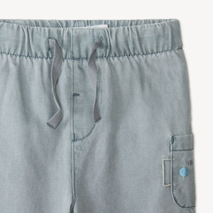 Set van 2 delen met shirt en broek met robotpatronen 