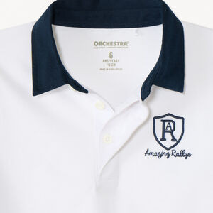 Polo manches courtes brodé garçon 