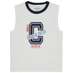 Débardeur print varsity pour garçon 