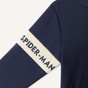 Gilet garçon zippé à capuche ludique Spider-Man Marvel 