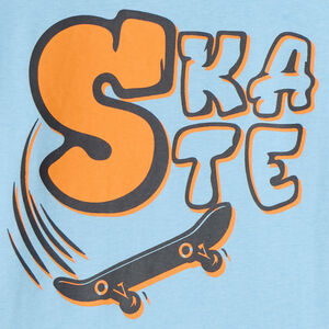 T-shirt met lange mouwen met fantasiedruk voor jongens 