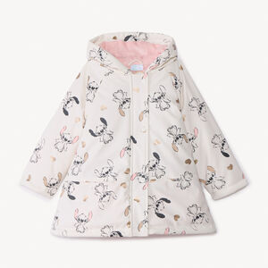 Parka gomme Stitch Disney pour bébé fille 