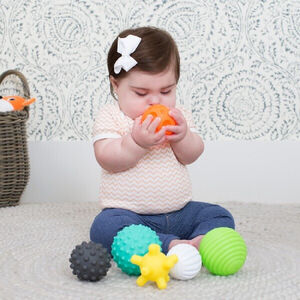 Speelgoedset 1e leeftijd Textured multi ballen 
