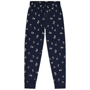 Pyjama 2-delig in jersey met palmenpatroon jongens 