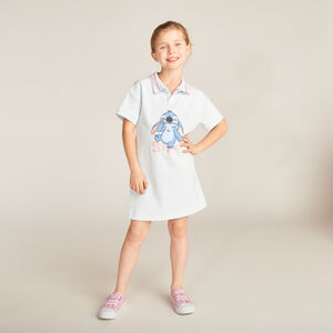 Poloshirt jurk Stitch Disney voor meisjes 