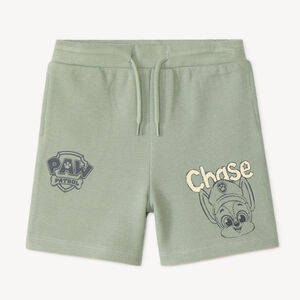 Korte print Chase van de Paw Patrol voor babyjongen 