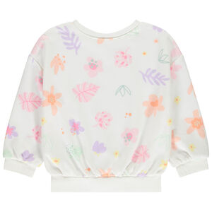 Sweat en molleton fantaisie pour bébé fille 