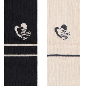 Set van 2 paren van dikke panty