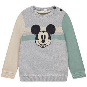 Trui Mickey Disney met fluweelvoering voor baby jongen 
