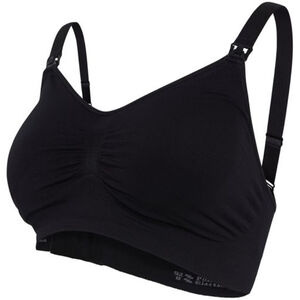 XL - Soutien-gorge d'allaitement rembourré sans coutures Noir 
