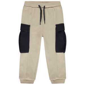 Jogging molleton à poches contrastées pour bébé garçon 