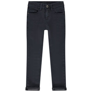 Jean slim en denim uni pour garçon 