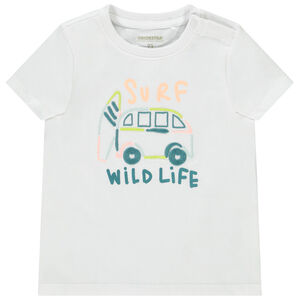 T-shirt korte mouwen fantasie voor baby jongen 