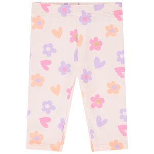 Corsaire en jersey imprimé fantaisie pour bébé fille 