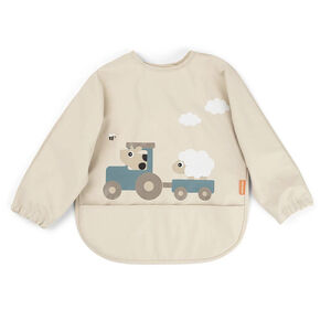 Waterdichte slab met zak en mouwen Tiny Farm zand 