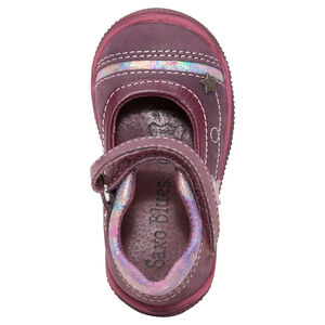 Babies en cuir avec pailletes et patch étoile 