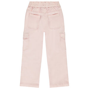 Jeans oversized cargo meisjes 