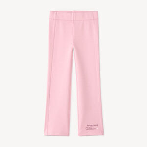 Legging flare meisjes uni 