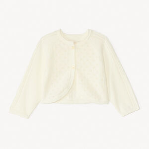 Boléro vestje van gehaakt kant voor babymeisjes 