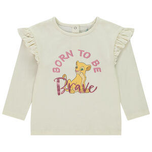 T-shirt manches longues volantées Nala Disney pour bébé fille 