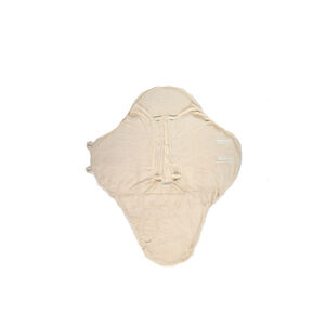 Couverture promenade poils longs Mix & Match - Ivoire 