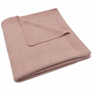 Couverture lit Cosy Knit 100x150 cm Wilde rose 