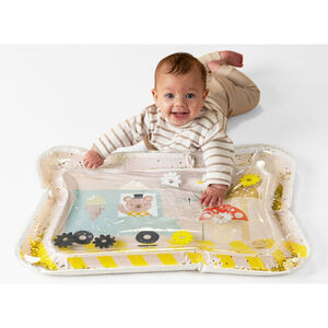 Watermat met drijvende speeltjes Ice Cream Bear 