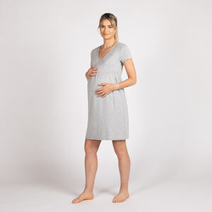 Nuisette de grossesse et d'allaitement avec broderie 