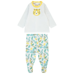 Pyjama 2 pièces imprimé jungle pour bébé garçon 