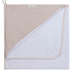 Badcape Sparkle Ivoor Goud Mêlee 75x85cm 