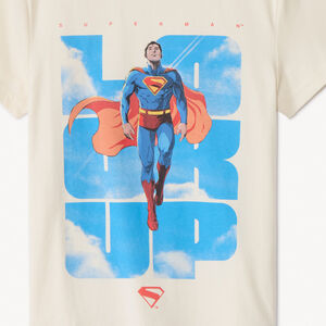 T-shirt manches courtes Photoprint Superman pour garçon  