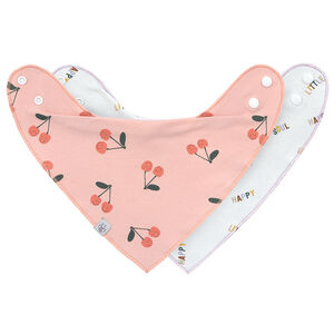 Bandana baby waterproof Happy Fruit 2stks Cherry 