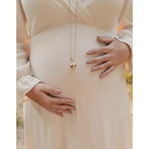 Bola collier de grossesse Chloé dorée 