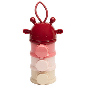 Boîte doseuse pour lait en poudre Yummix rose 