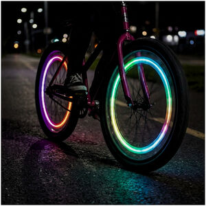 Led spaakverlichting voor fietsen OrbitBrightz Muliticolor 2stks 