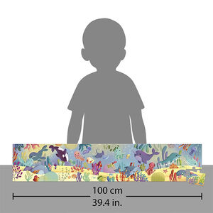 Puzzle frieze 36 stuks  Zeedieren 