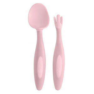 Bestekset 2-delig + etui Blush 9M+ 