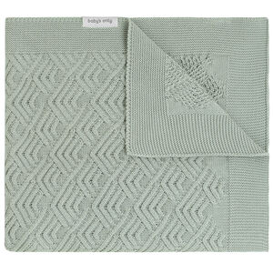 Deken bed baby Sierra  - Laurel Green -  100x135 cm 