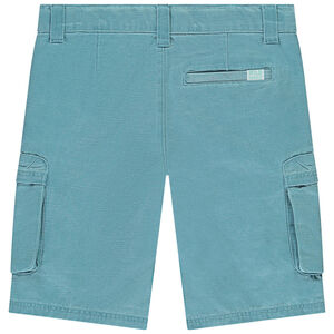 Bermuda uni avec poches effet cargo pour garçon  