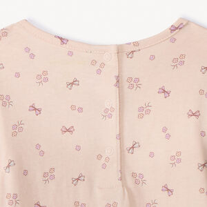 Set van 2 longsleeve fantasie T-shirts voor babymeisjes 