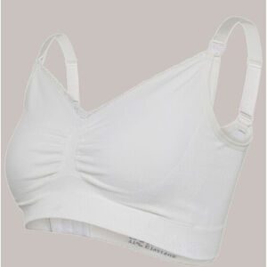S - Soutien-gorge d'allaitement biologique Blanc  