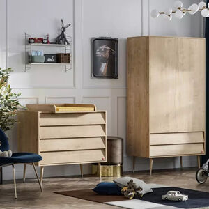 Luiertafel New Bosque - Hout 