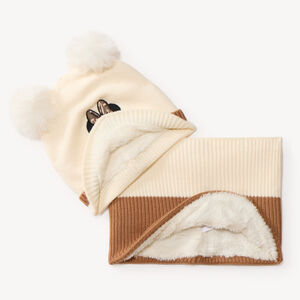 Set bonnet + snood fille Minnie 