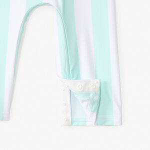 UV-werende gestreepte badpak voor jongens 