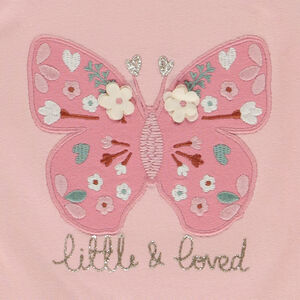 T-shirt manches longues motif animal pour bébé fille 