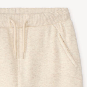 Effen joggingbroek van fleece voor babyjongen 