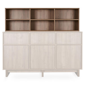 Bovenste Opbergplank Set Kyo voor Commode XL Walnut 