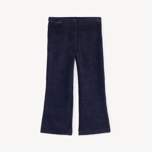 Gestreepte flared corduroy broek voor babymeisjes 