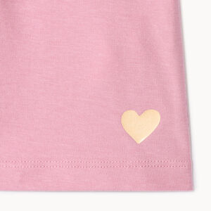 Lot de 3 t-shirts manches courtes unis fille 