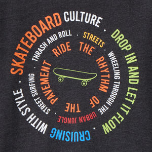 T-shirt met lange mouwen en fantasieprint jongens 